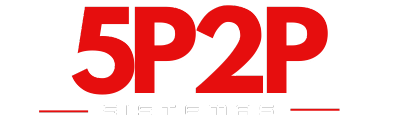 Logomarca da 5P2P Sistemas, empresa especializada em desenvolvimento de software sob medida
